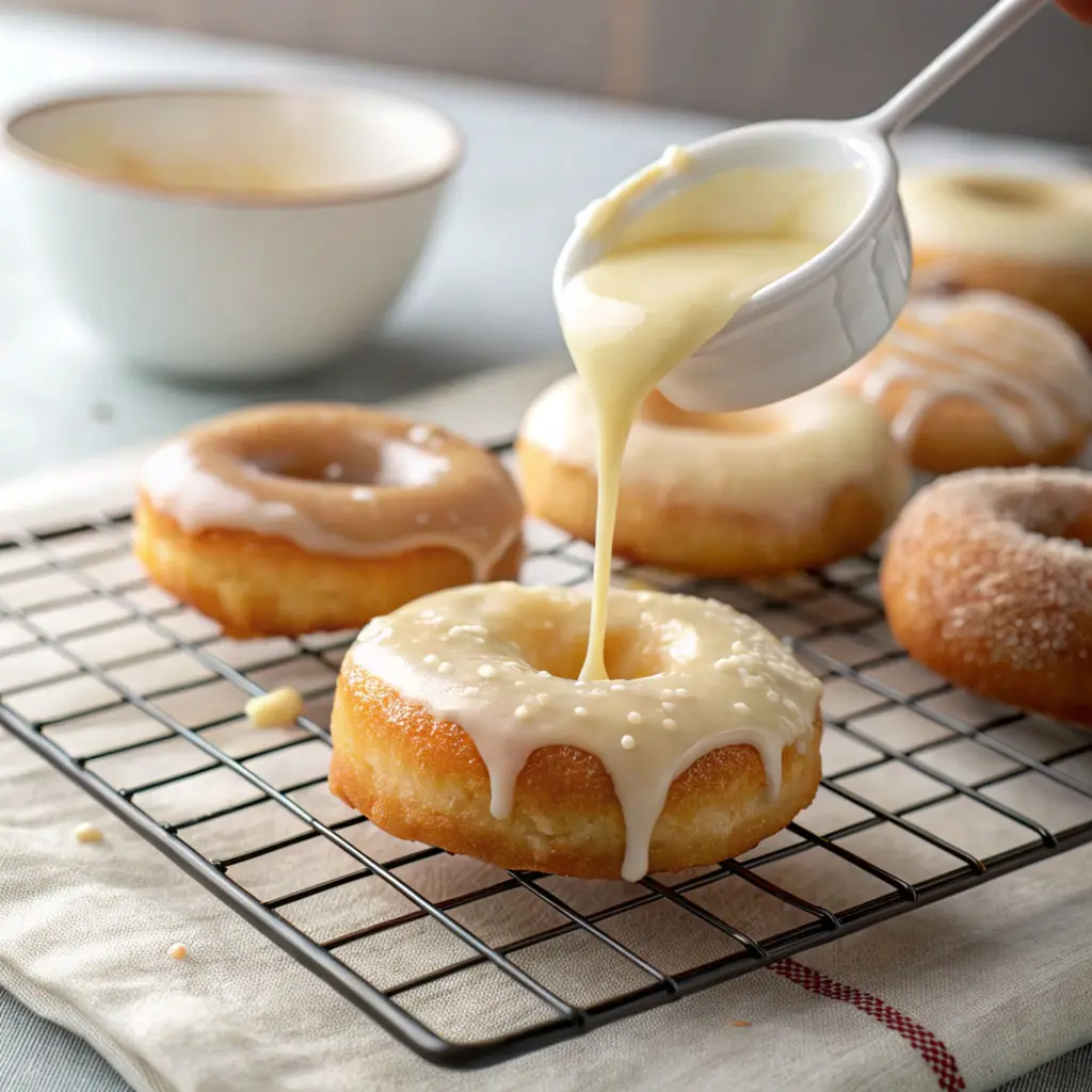 Mochi Donut Recipe "Glazing mochi donut recipe"