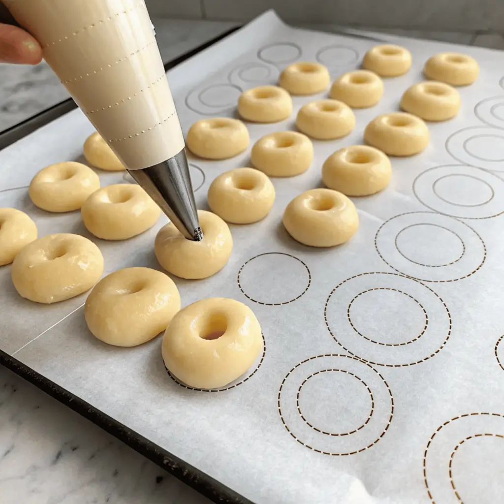 Mochi Donut Recipe "Frying mochi donuts recipe"
